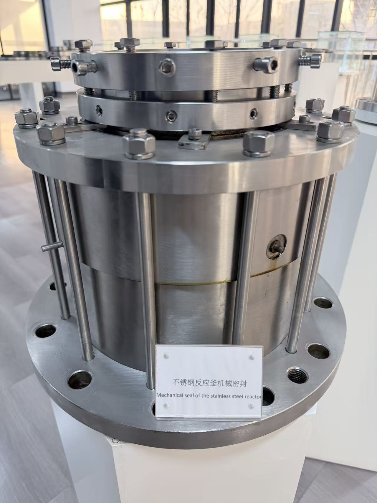 Stainless steel reactor mechanical seal